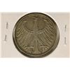 Image 2 : 1961-J GERMAN SILVER 5 MARK .2251 OZ. ASW