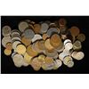 Image 2 : APPROX. 32 OUNCES OF ASSORTED FOREIGN COINS: