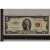 Image 1 : 1953 US $2 RED SEAL STAR NOTE
