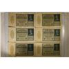 Image 1 : 6-1922 GERMAN 10,000 MARK BILLS, COUPLE OF BILLS