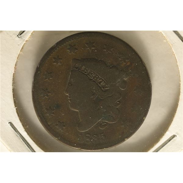 1835 US LARGE CENT