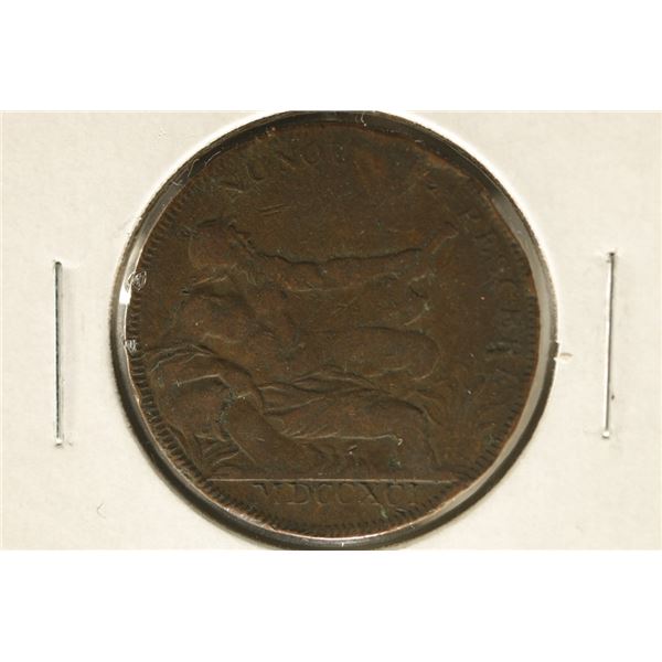 1791 CONDER TOKEN. THEY R MOSTLY 18TH CENTURY