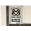 Image 2 : 2008-P BALD EAGLE SILVER DOLLAR PCGS PR69 DCAM