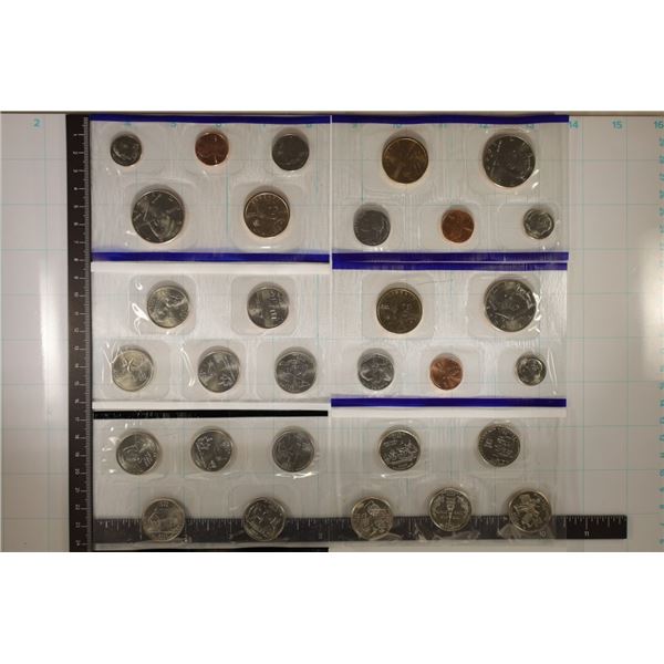 $8.73 FACE VALUE IN PARTIAL US MINT SETS: 3-2000-P