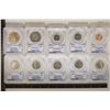 Image 1 : 2017 TEN COIN ENHANCED UNC SET ALL SP70'S IN PCGS