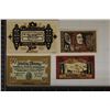 Image 2 : 4 GERMAN CRISP UNC NOTGELDS: 25 & 2-50 PFENNINGS &