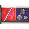 Image 1 : 1976 US SILVER 3 COIN BICENTENNIAL SET. CONTAINS: