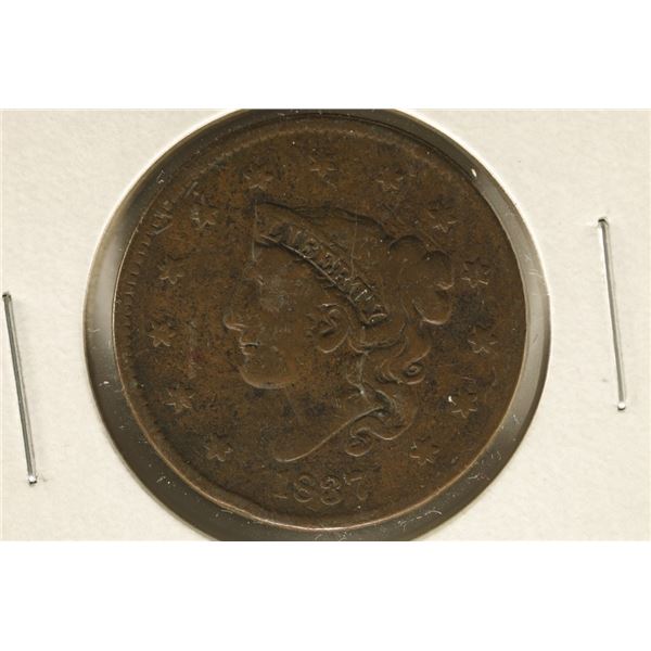 1837 US LARGE CENT