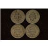 Image 2 : 1876, 87, 88 & 1890-S SILVER SEATED LIBERTY DIMES