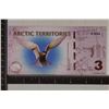 2011 ARCTIC TERRITORIES 3 POLAR DOLLAR CRISP UNC