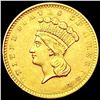 Image 1 : 1856 Rare Gold Dollar UNCIRCULATED