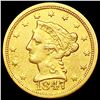 Image 1 : 1847-O $2.50 Gold Quarter Eagle NICELY CIRCULATED