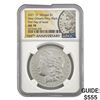 Image 1 : 2021-O Privy Mark Mogan Silver Dollar W/Box NGC MS70 1st Day of Issue