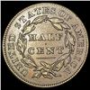 Image 2 : 1832 Classic Head Half Cent CLOSELY UNCIRCULATED