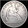 Image 1 : 1877 Seated Liberty Half Dollar NICELY CIRCULATED