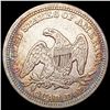 Image 2 : 1860 Seated Liberty Quarter CLOSELY UNCIRCULATED