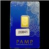 Image 1 : 2.5g Gold Pamp Suisse Bar UNCIRCULATED