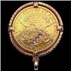 Image 2 : 1884-S Double Eagle in Gold Bezel and Diamonds HIGH GRADE