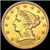 Image 1 : 1905 $2.50 Gold Quarter Eagle UNCIRCULATED