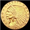 Image 1 : 1911 $2.50 Gold Quarter Eagle CLOSELY UNCIRCULATED