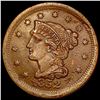 Image 1 : 1852 Braided Hair Large Cent CLOSELY UNCIRCULATED