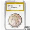 Image 1 : 1878-CC Morgan Silver Dollar PGA MS64