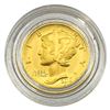 Image 2 : 2016 1/10oz Gold Mercury Dime Centennial Coin