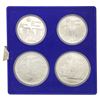 Image 2 : 1976 Montreal Olympics $5 and $10 4 Coin Set [4 Coins]