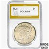 Image 1 : 1926 Silver Peace Dollar PGA MS64