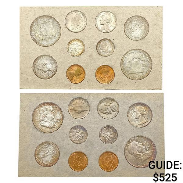 1958 UNC US Dbl Mint Set [20 Coins]