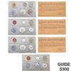 Image 1 : [4] 1961 Gem Proof US Proof Sets [20 Coins]