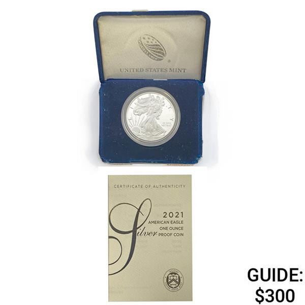 2021-W Gem Proof American Silver Eagle [1 Coin]