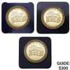 Image 1 : [3] 1991 Gem Proof USO $1 Commem 2.32oz ASW