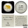 Image 1 : Alaska Mint, Northwest Mint 1oz Silver Medals [2 Coins]