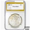 Image 1 : 1881-S Morgan Silver Dollar PGA MS64