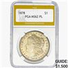 Image 1 : 1878 Morgan Silver Dollar PGA MS62 PL