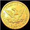 Image 2 : 1848-C $5 Gold Half Eagle CHOICE AU