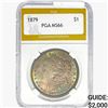 Image 1 : 1879 Morgan Silver Dollar PGA MS66