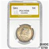Image 1 : 1893 Columbian Expo Half Dollar PGA MS66
