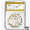 Image 1 : 1881-S Morgan Silver Dollar PGA MS64