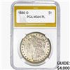 Image 1 : 1880-O Morgan Silver Dollar PGA MS64 PL