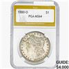 Image 1 : 1880-O Morgan Silver Dollar PGA MS64