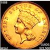 Image 1 : 1888 $3 Gold Piece UNCIRCULATED