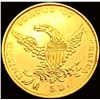 Image 2 : 1835 $5 Gold Half Eagle UNCIRCULATED