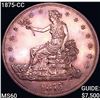 Image 1 : 1875-CC Silver Trade Dollar UNCIRCULATED