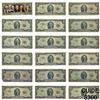 Image 1 : [32]1953-2013 $2 U.S. Notes/Founding Father Bill
