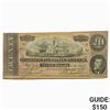 Image 1 : 1864 $20 Confederate States of America Note
