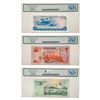 Image 2 : [3] 1976  Singapore/Seychelles Banknote Currency Legacy