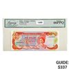 Image 1 : 1980  Belize $5 Currency Legacy GEM UNC PPQ