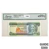 Image 1 : 1975  Barbados $5 Central Bank Currency Legacy GEM UNC PPQ